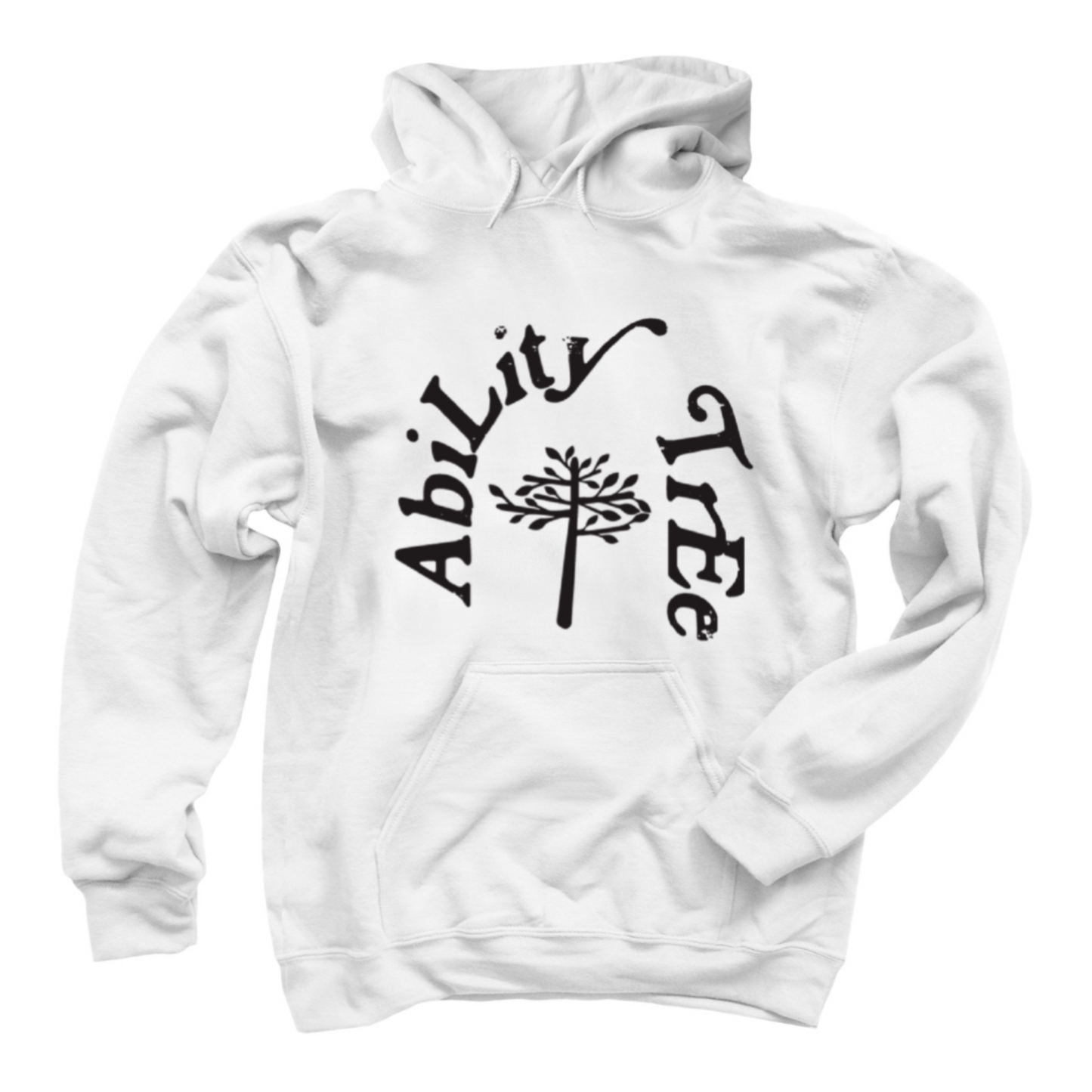 Ability Tree White Hoodie