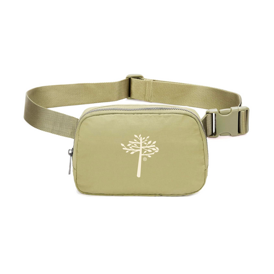 Embroidered AT Crossbody Fanny Pack