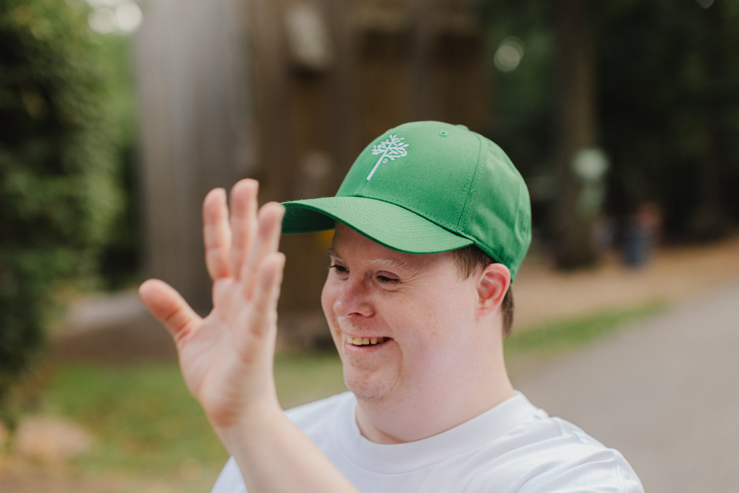 Embroidered AT Kelly Green Baseball Cap