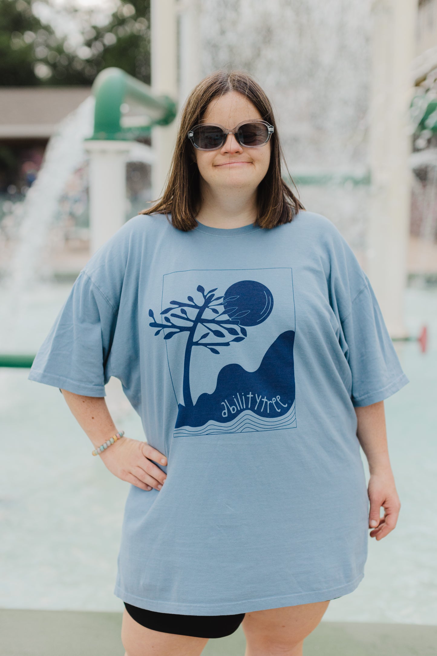 Summer Sunset Ability Tree T-Shirt