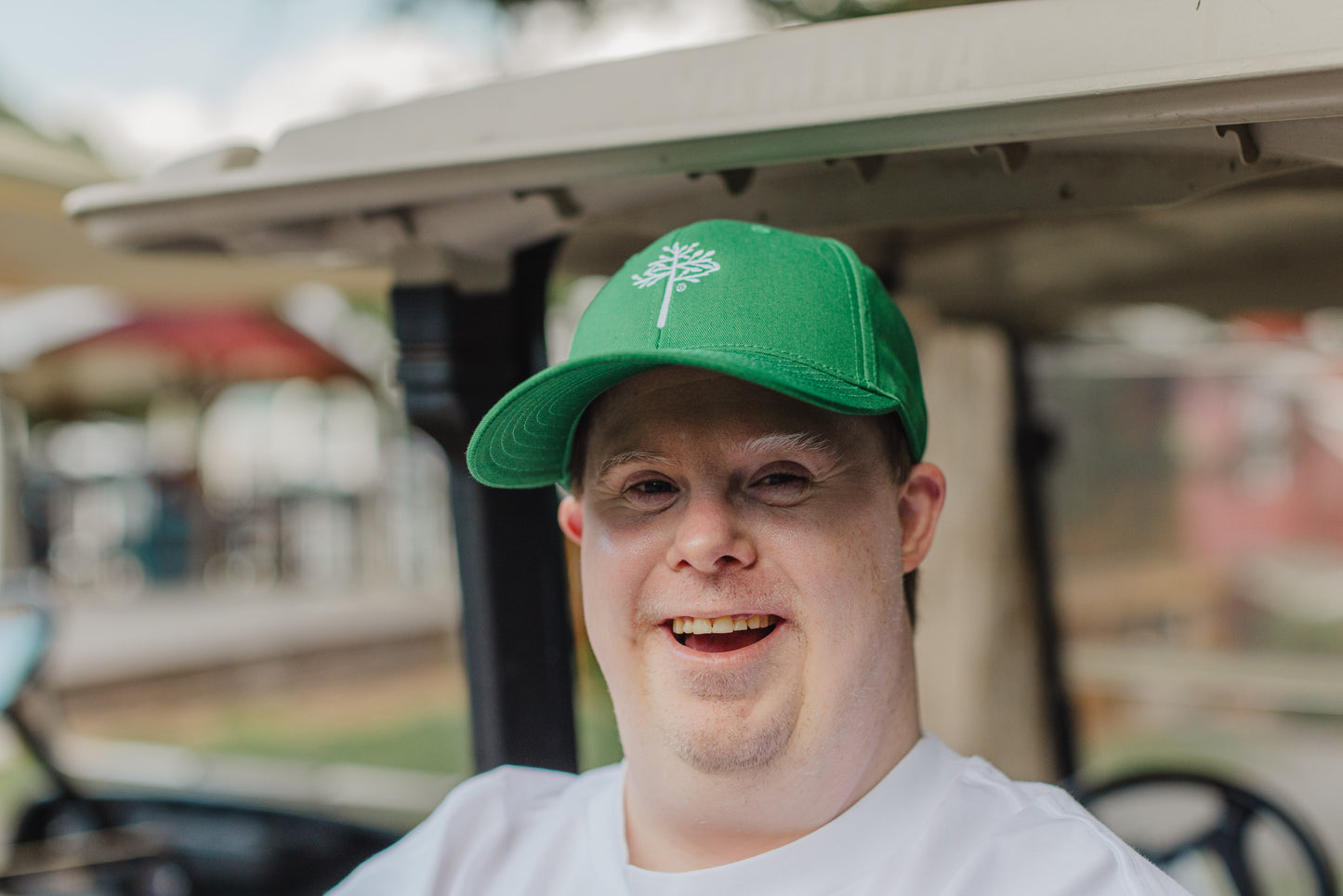 Embroidered AT Kelly Green Baseball Cap