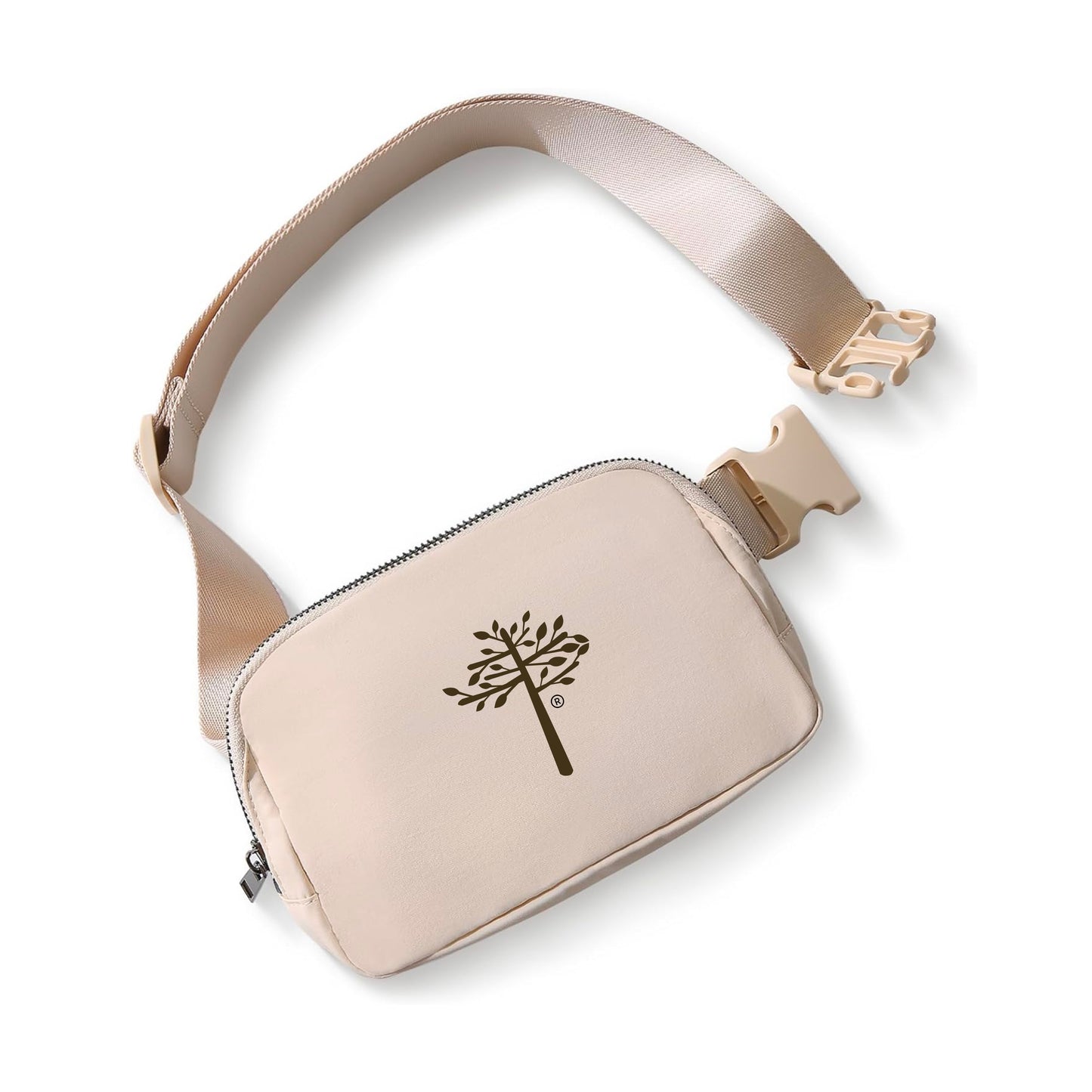 Embroidered AT Crossbody Fanny Pack