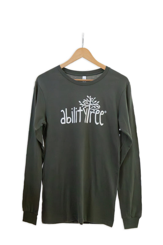 Long Sleeve Logo T-Shirt Green