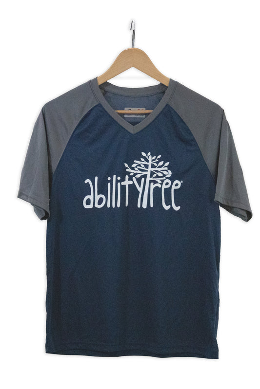 Kids Baseball T-shirt V Neck